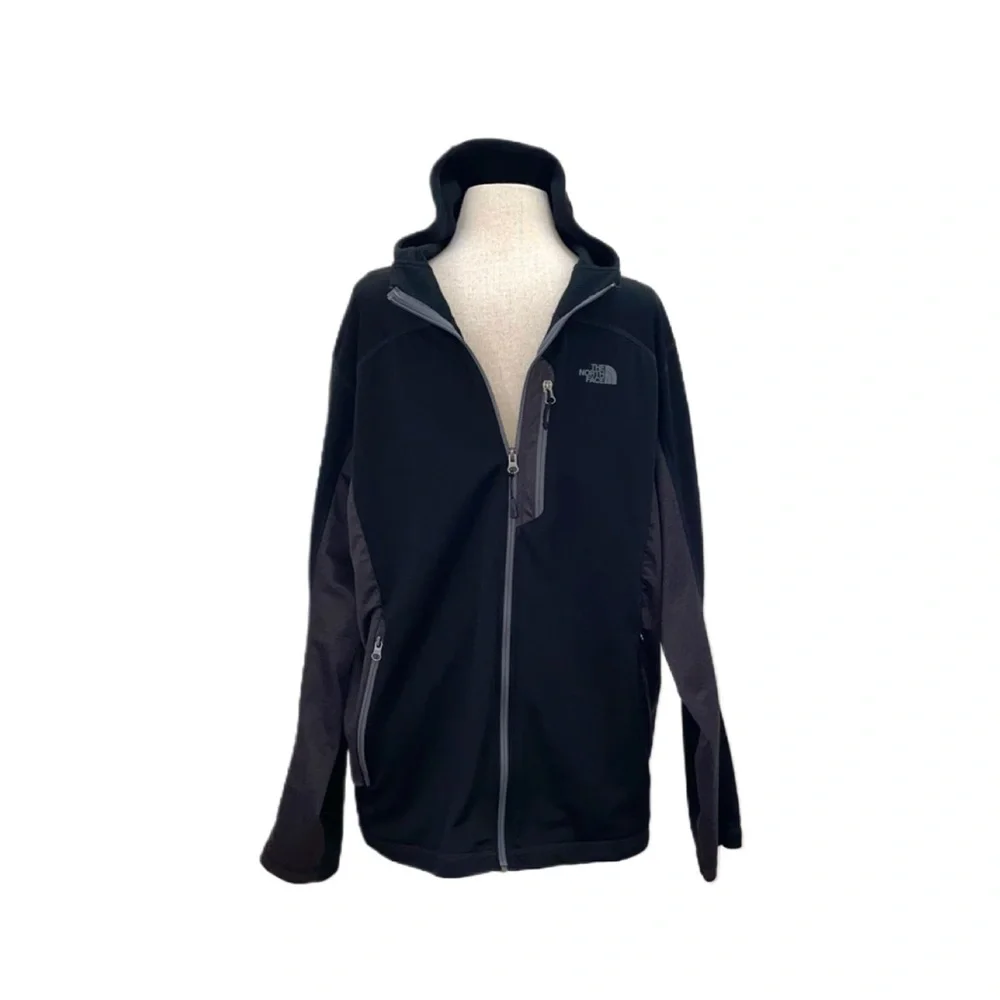 The North Face Men’s Black/Gray Color Block Cinder Hybrid Jacket  Size XL Rugged